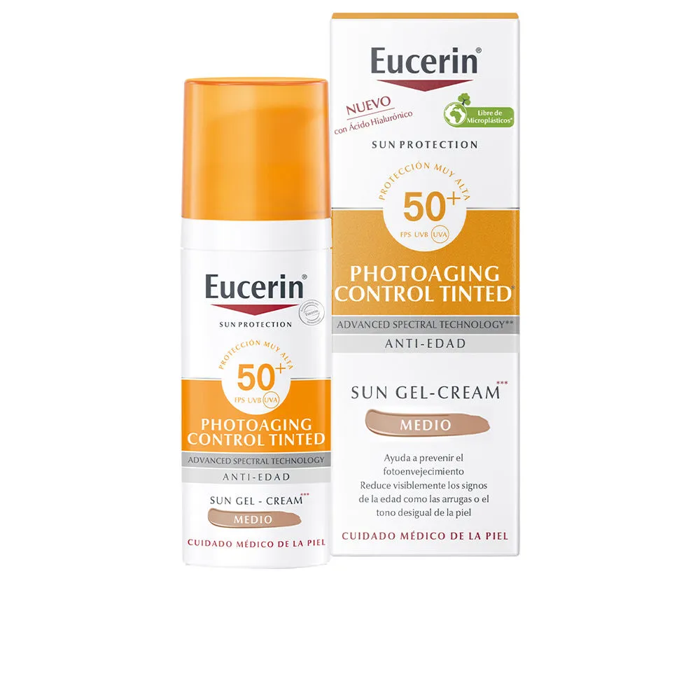 Eucerin Sun Photoaging control tonirana krema medium spf 50