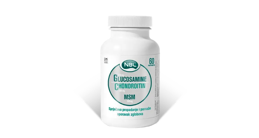 NBL GLUCOSAMINE CHONDROITIN MSM A60TBL